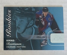 2015/16 Mikko Rantanen Flair Showcase Blue Ice RC Rookie 107/199 Dallas Stars