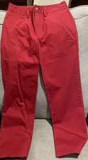 Red Polo Ralph Lauren slim chino pants. Kids Sz 10 worn once