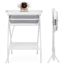 Beberoad 2 in 1 Dog Bath Tub Dog Washing Station Bathing  Grooming Collapsible