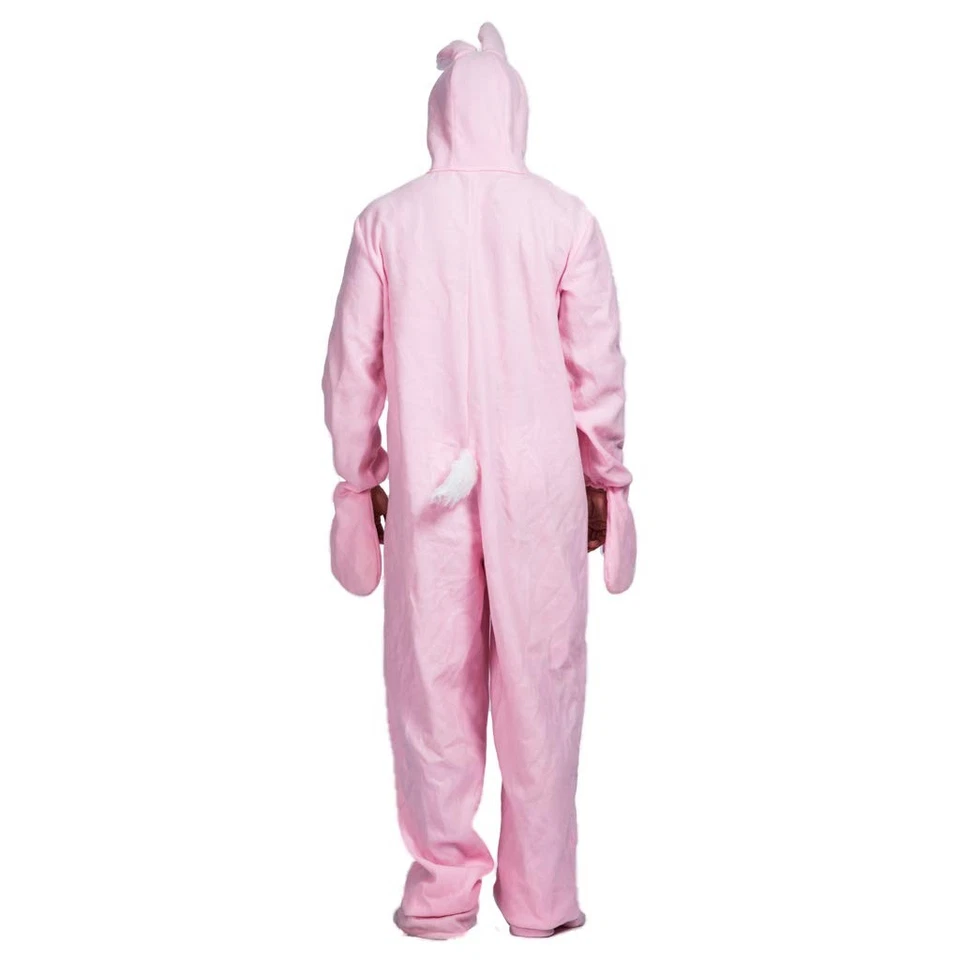 Fantasia de coelho unissex adulto animais fofos vestido extravagante - Imagem 4 de 4