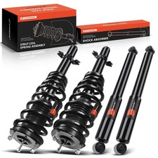 A-Premium Front and Rear Complete Strut Assembly Shock Absorber Compatible ...