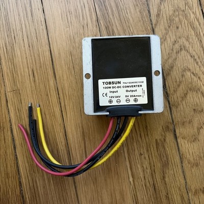 TOBSUN THJ4812C120Z 120W DC-DC Converter 48V 12V Golfcart  Regulator, Open Box 