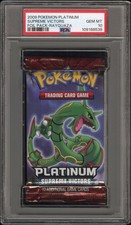 Pokemon Booster Pack Platinum Supreme Victors Rayquaza Artwork *POP 4* PSA 10
