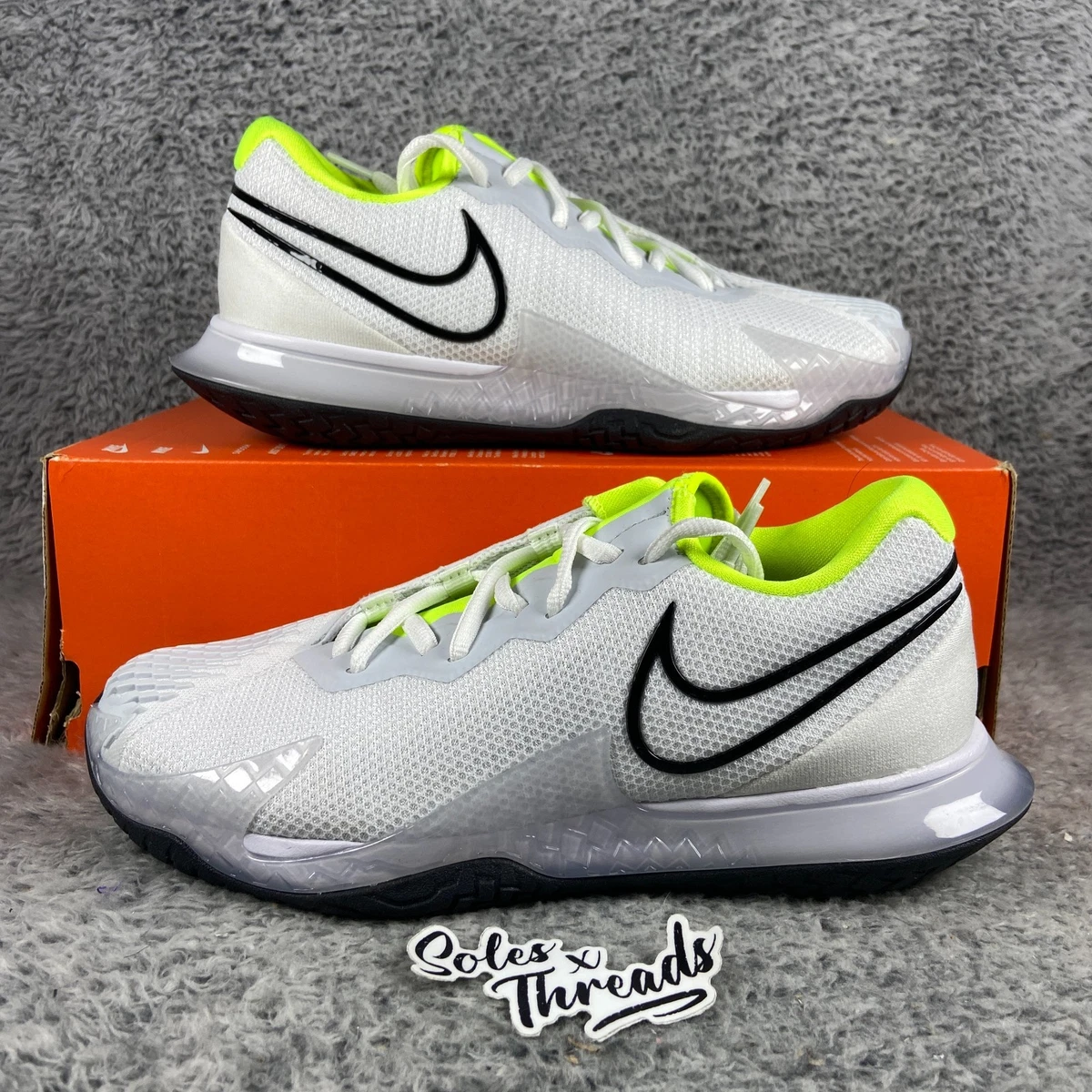 Las mejores ofertas en NikeCourt Air Zoom Vapor Cage 4 Black Volt