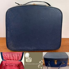 Vintage Hard Vanity Case Display Theatre TV Prop Storage Decor Top Handle