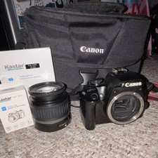 Canon EOS Rebel XS 10.1MP DSLR w/ 3x Zoom Lens, Bag, Li-Ion Battery, Charger
