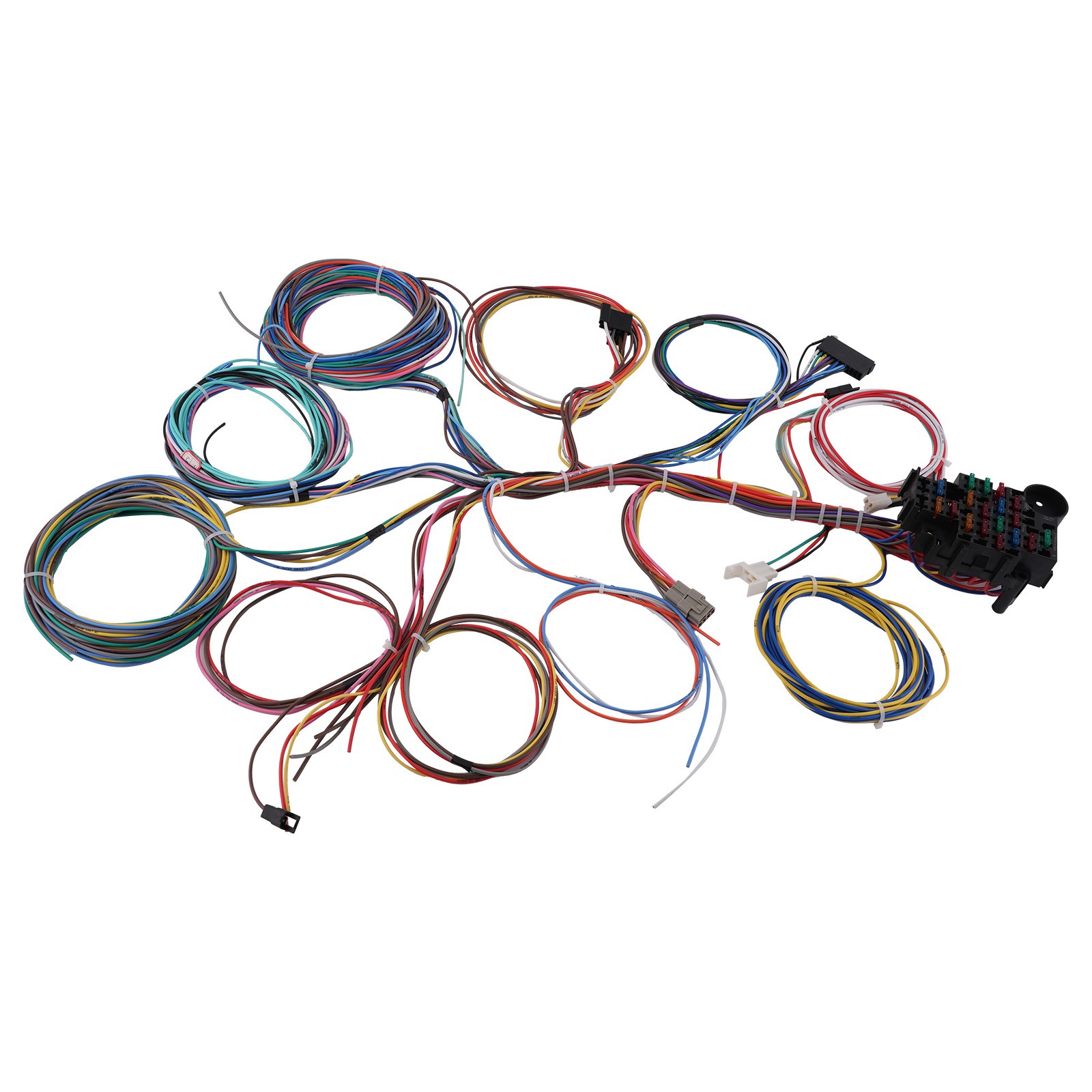 22 Circuit 18 Universal Wire Harness Kit For Chevy GMC Pickup Truck 1960-1986