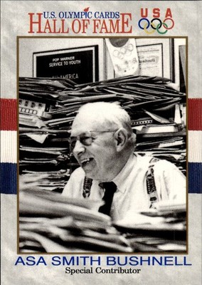 1991 Impel U.S. Olympic Hall of Fame #78 Asa Smith Bushnell USA