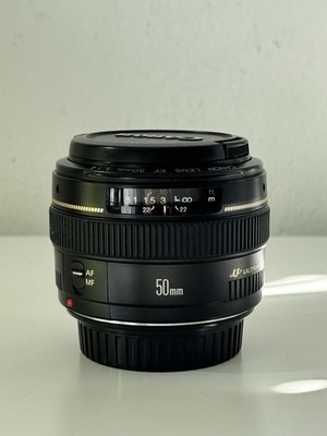 Canon EF 50mm 1:1.4 USM Ultrasonic Objektiv Festbrennweite