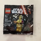 LEGO POLYBAG STAR WARS C-3PO RED ARM  NEW
