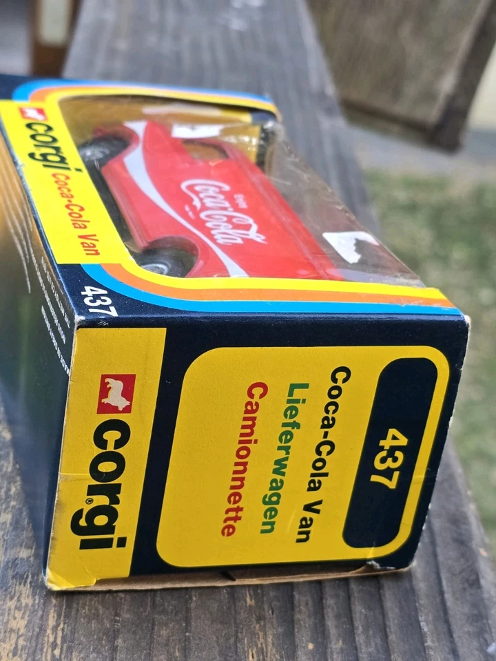 Vintage Corgi Coca Cola Van New in Original Box Early Old Diecast #437 - Image 3 of 4
