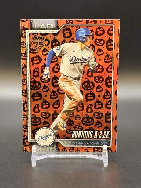 Topps 2026 Update Series Running a 2.5K Freddie Freeman Dodgers #US310 Insert
