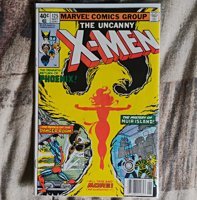 Marvel The Uncanny X-Men #125 (1979) Claremont Newsstand Variant Phoenix
