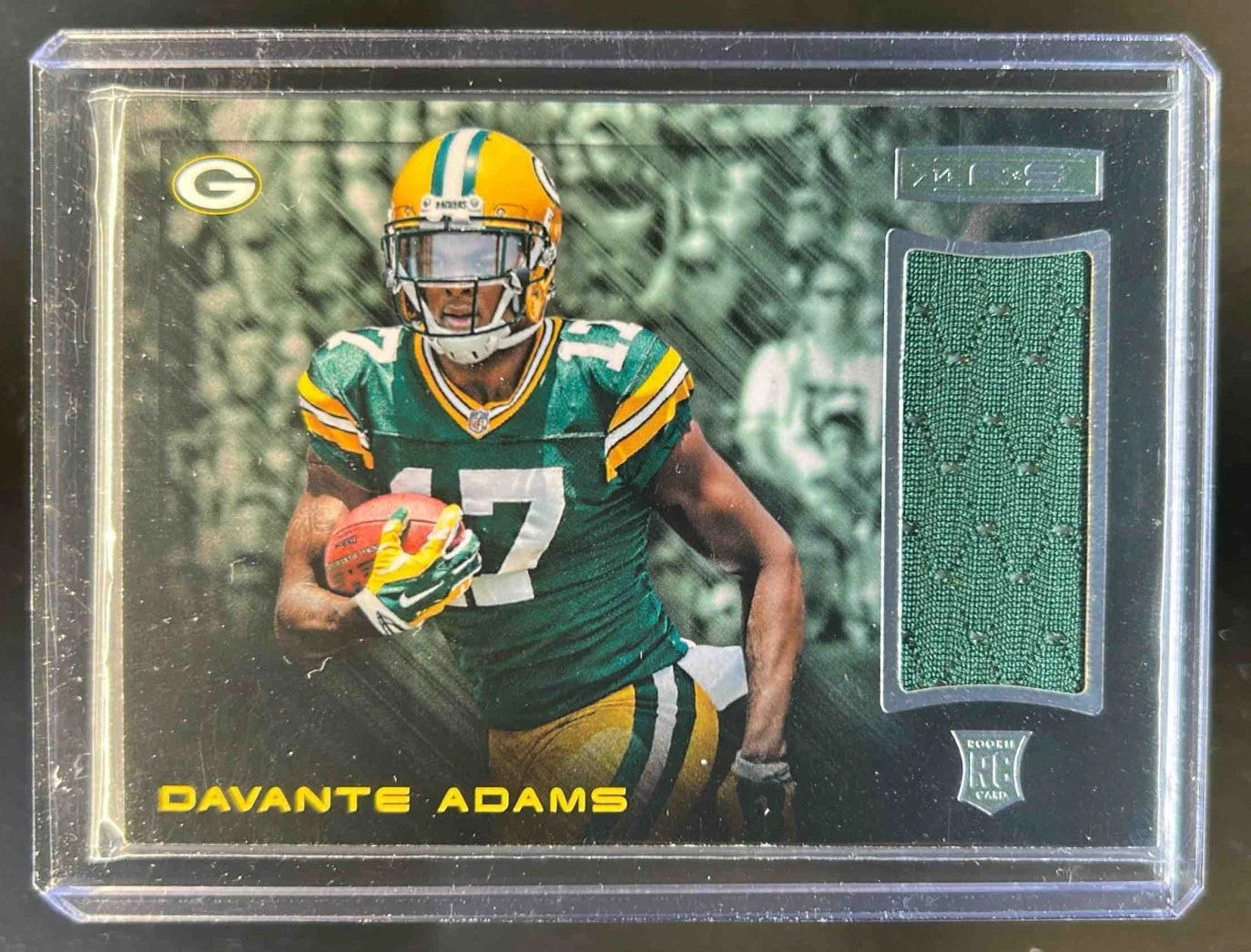 Davante Adams Panini Rookies & Stars Rookie Materials #12 Base