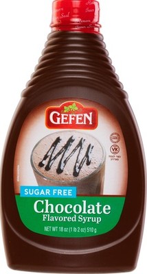 Sugar Syrup, Chocolate, 18 Ounce