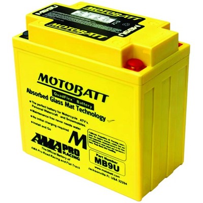 Motobatt MB9U 11Ah Battery For Triumph T120 Bonneville 650