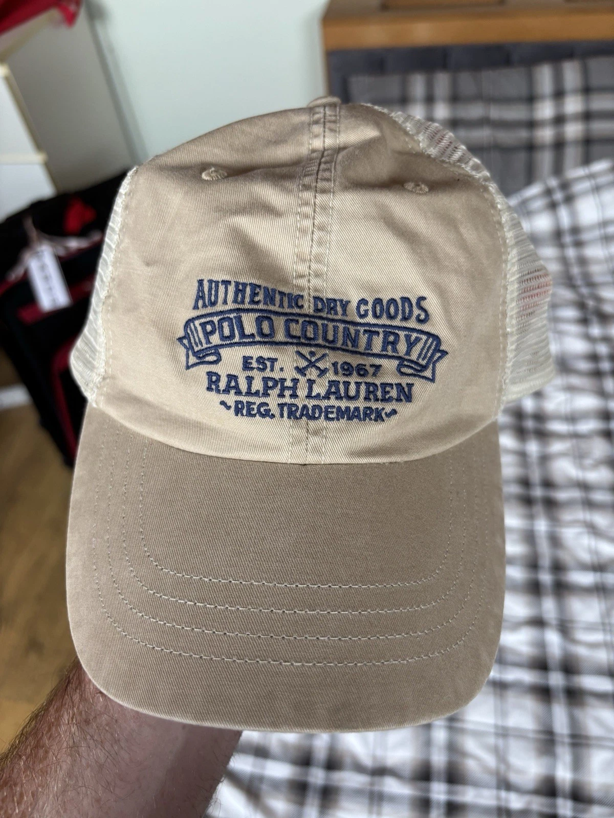 Polo Ralph Lauren “Polo Country Authentic Dry Goods” Trucker Cap W Leather Strap
Opens in a new wind