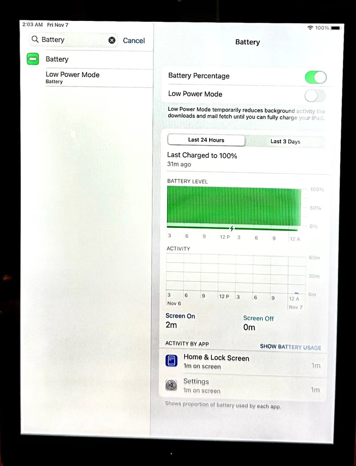 Apple iPad 5ta generación 32 GB (WiFi) MP2F2LL/A (gris) incluido con cargador Foto 4 de 4