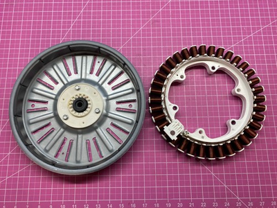#ad LG Washer Rotor Stator Motor Assembly P# AJB76315015 AHL76195103 $51.30
