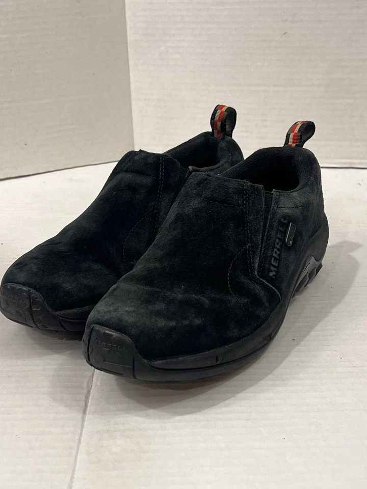 Zapatos sin cordones Merrell, J52918, Jungle Moc para mujer, medianoche, talla 8 EE. UU. Foto 2 de 4