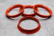 4x SET Zentrierringe Distanzringe  72,5 x 69,1 grün für Alufelgen