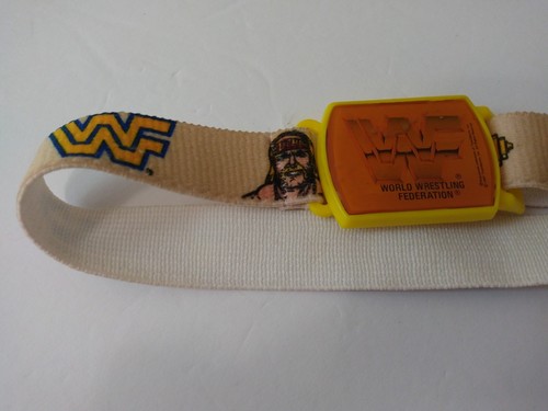 1991 WWF Wrestling Belt - Vintage WWE Titan Sports - Ultimate Warrior HULK HOGAN - Picture 18 of 18