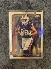 Dalton Kincaid 2025-26 Topps Chrome Refractor Holo Silver Bills #37