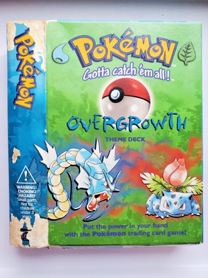 Overgrowth Pokemon Theme Deck NEAR COMPLETE - LP Open - No Coin