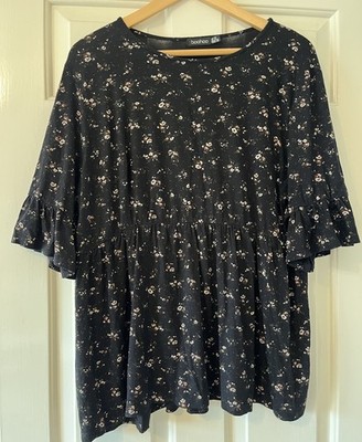 Ladies Top Size 20 Boohoo Curve Autumn Winter Stretch Plus Size