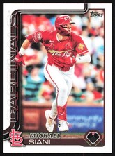 2025 Topps Series 1 #289 Michael Siani St. Louis Cardinals Baseball Card