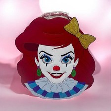 Disney Ariel Little Mermaid Character Shaped Handbag with Gold Bow