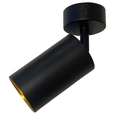 Deckenstrahler Wand- Deckenlampe GU10 LED 1 3 6 Spot Schwarz Weiß Schwarz-Gold
