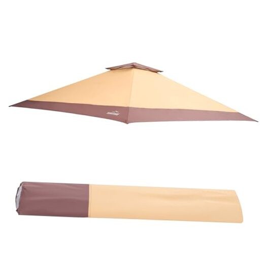 Replacement Top Cover Only Fit For Suntime Outdoor Pop Up Gazebo