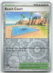Beach Court 167/198 Scarlet & Violet Base Set Reverse Holo