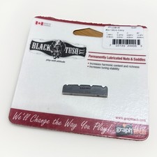 NEW Graph Tech 4-String Bass Slotted Bass Nut, L37.95mm, Flat Bottom, PT-1238-00