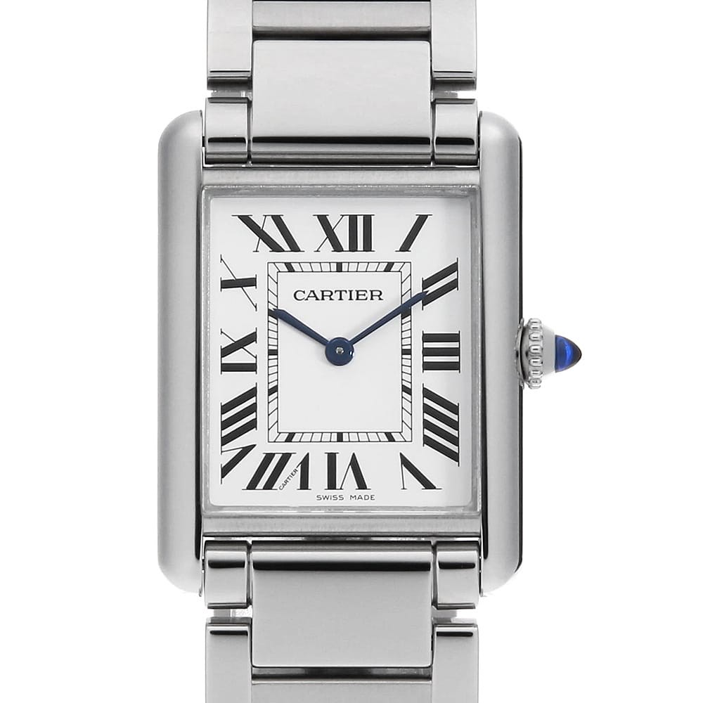 WSTA0052 Cartier (Unisex) Tank Boys Watch hand Must second LM - vintagewatches.pk