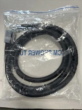 Shower Hose Extension Tube 59” Black
