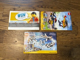 LEGO CREATOR: Adventure Vehicles (31037) - All Pieces Present, No Box, RETIRED