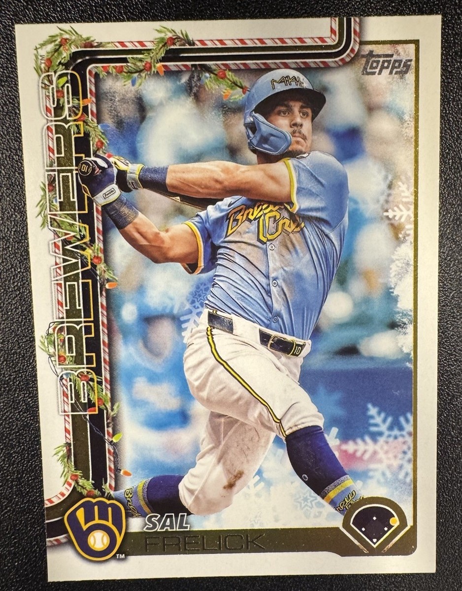 2025 Topps Holiday Sal Frelick #H112 Brewers | eBay