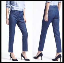 Banana Republic Sloan Skinny Ankle Pants Size 2 Women's Blue Denim Stretch -H
