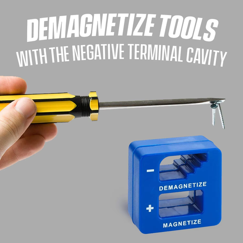 2-in-1 Magnetic Magnetizer Demagnetizer Tool for Screwdriver Repair Hand Tools - Picture 4 of 15