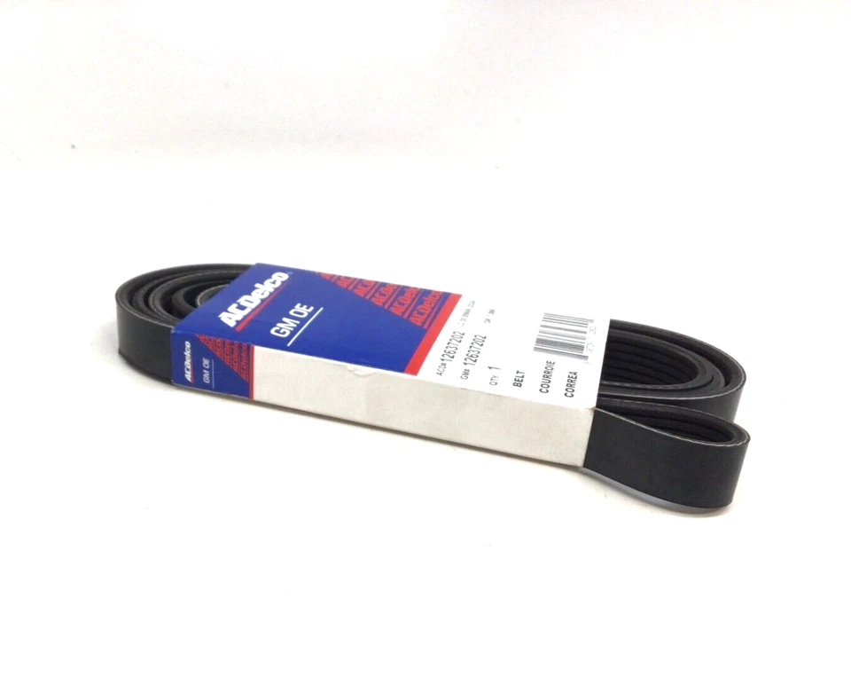 Chevrolet GMC Cadillac VENTILADOR/AGUA/GENERADOR/CINTURÓN DE DIRECCIÓN ASISTIDA nuevo OEM 12637202 Foto 3 de 4