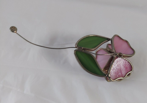 Stained Glass Floral Suncatcher - Picture 4 of 7
