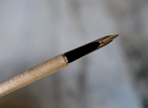 Maravilloso Bolígrafo Pluma Waterman Cf Pl. Oro Poussire de - Macizo 18 Quilates - Picture 4 of 11
