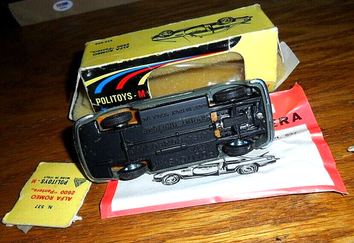 Politoys Alfa Romeo M 537 2600 Pantera "Squadra Mobile" & BOX 🚔 - Picture 4 of 5