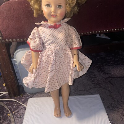 Ideal Co Shirley Temple Doll 1950s Vinyl 18
