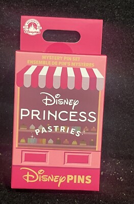 Disney Princess Pastries 2024 One Unopened Random Pin Box With Two Pins Pin OE