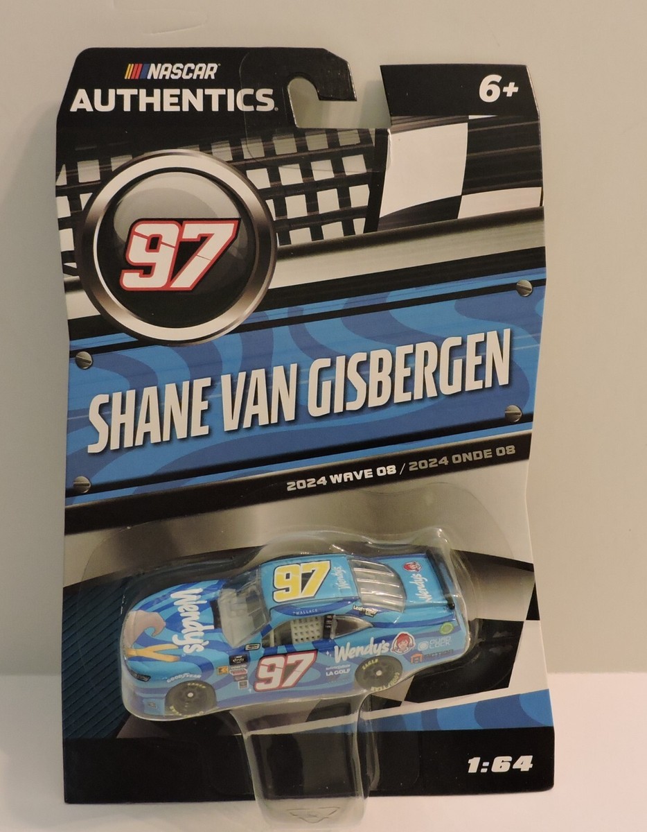 2024 SHANE VAN GISBERGEN #97 WENDY'S NASCAR AUTHENTICS 1:64 | eBay