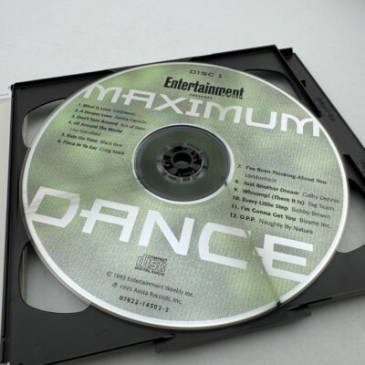 Entertainment Presents MAXIMUM Dance 1995 - Disc Only No