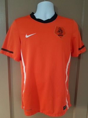 Nike Men's KNVB Nederland Soccer Polo Shirt Size S Dri-Fit Lion Logo Orange  | eBay